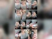 Partyrockcam webcam show 2020-07-05 17-27-21 Sweet blonde milf slut is having webcam sex chat in the car for money